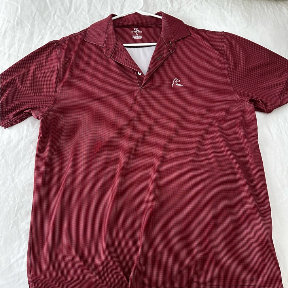 Rhoback Maroon Polo Shirt